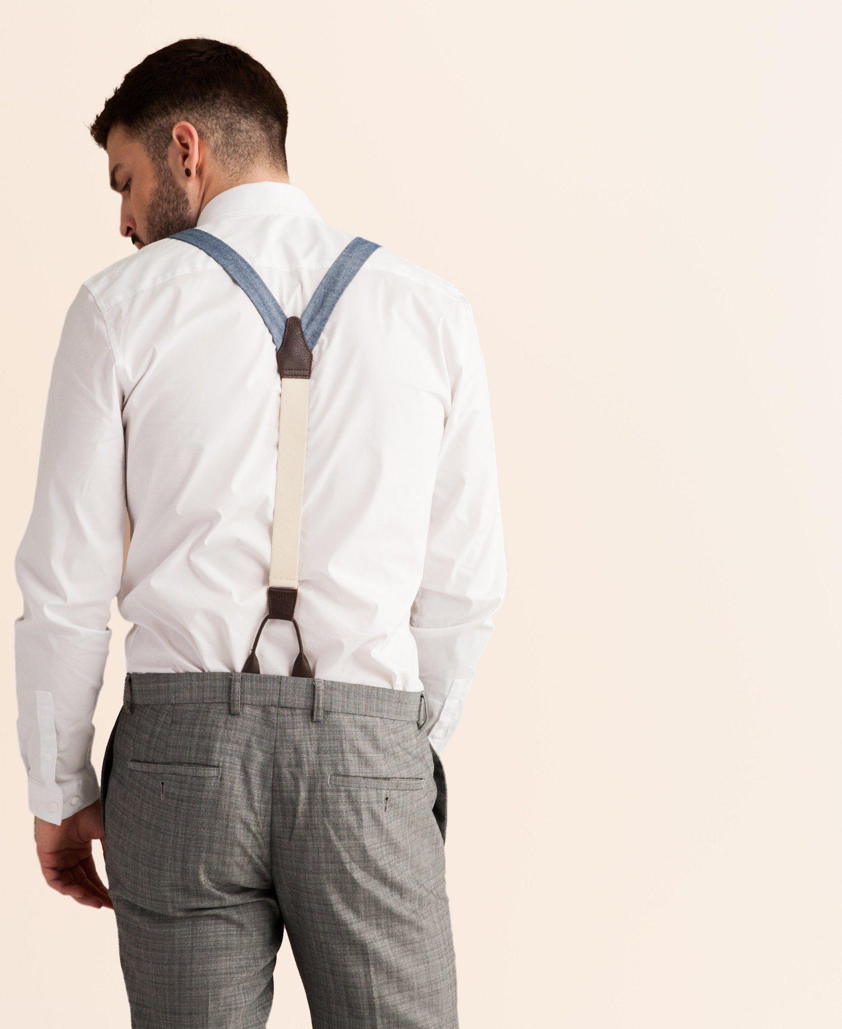 Windmill Wanderer - Chambray Suspenders