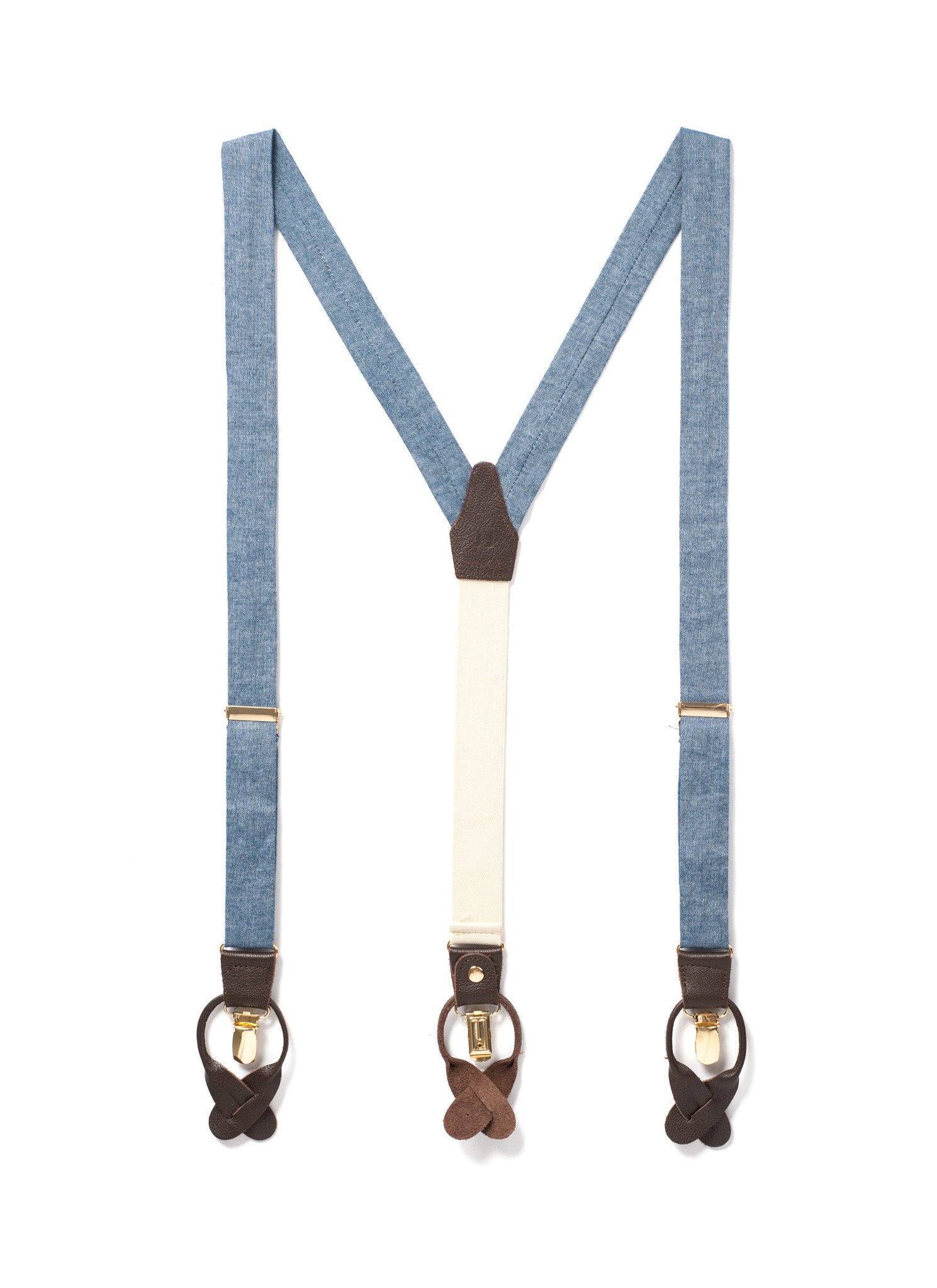 Windmill Wanderer - Chambray Suspenders